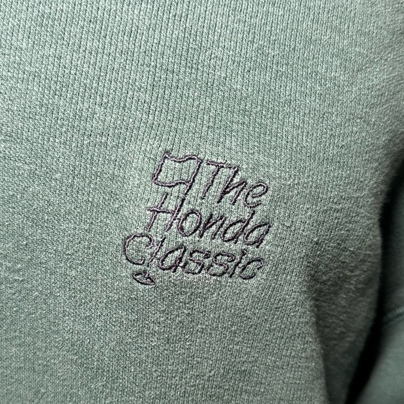 Cutter and Buck “The Honda Classic” TPC Heron Bay Green Vintage Pullover - Picture 2 of 7